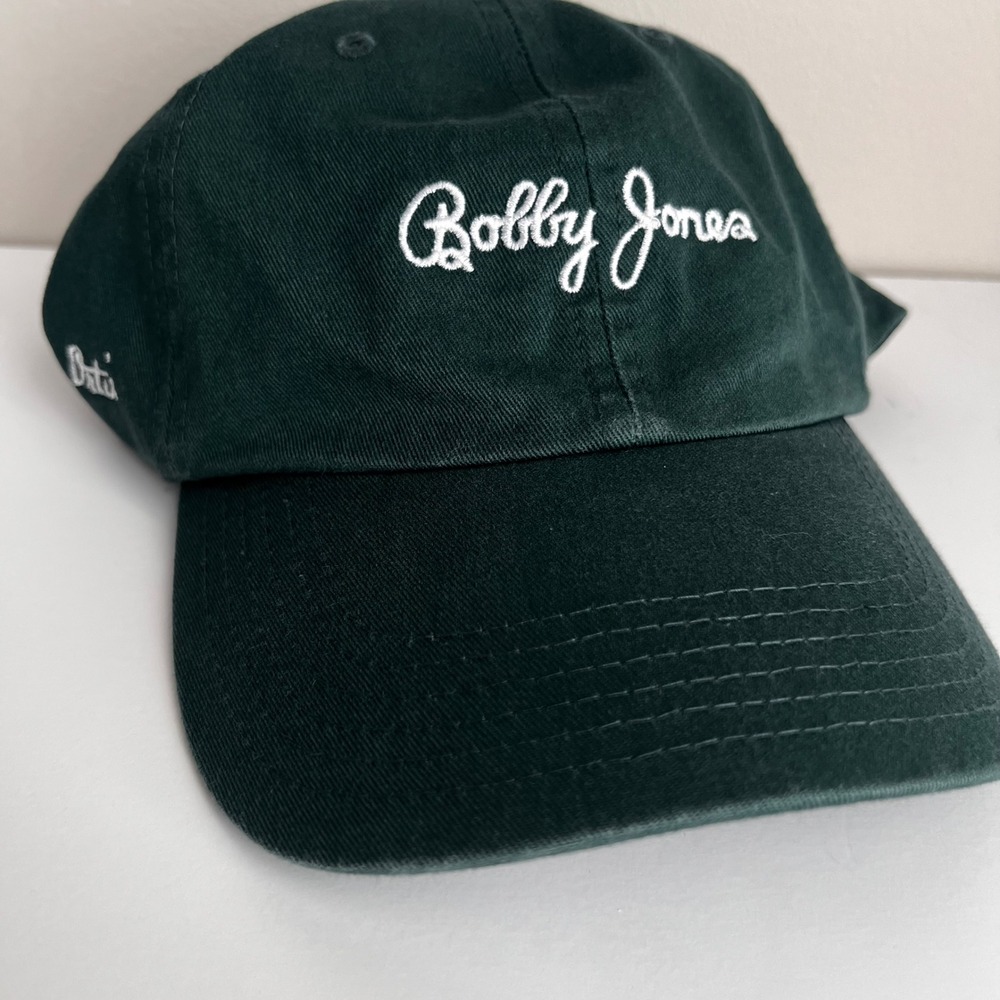 Bobby Jones Golf Hat Mens Green Adjustable Strapback Cap by Jesse Ortiz